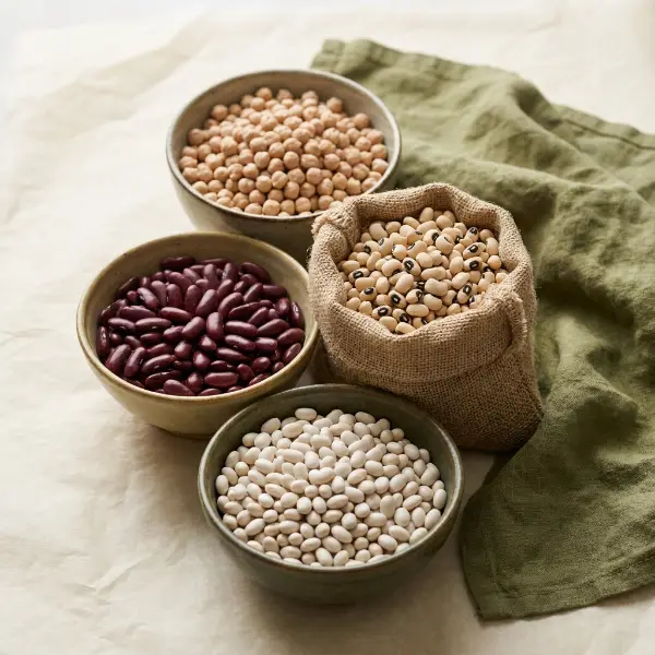 Pois chiches & haricots