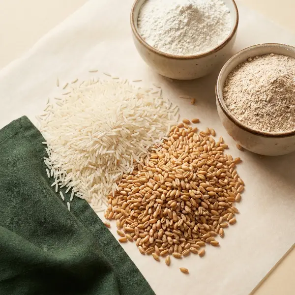 Riz, blé & farines